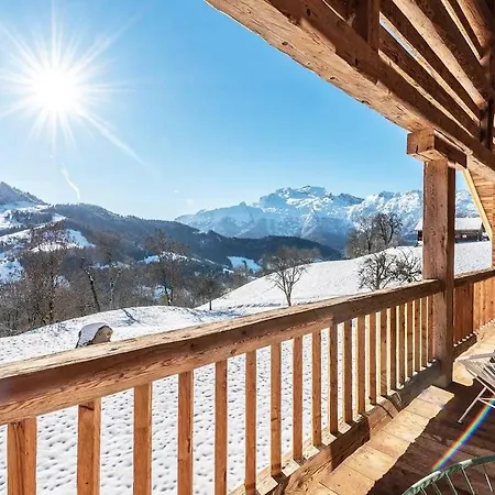 9br Relaxing Chalet With Pool Villa Manigod